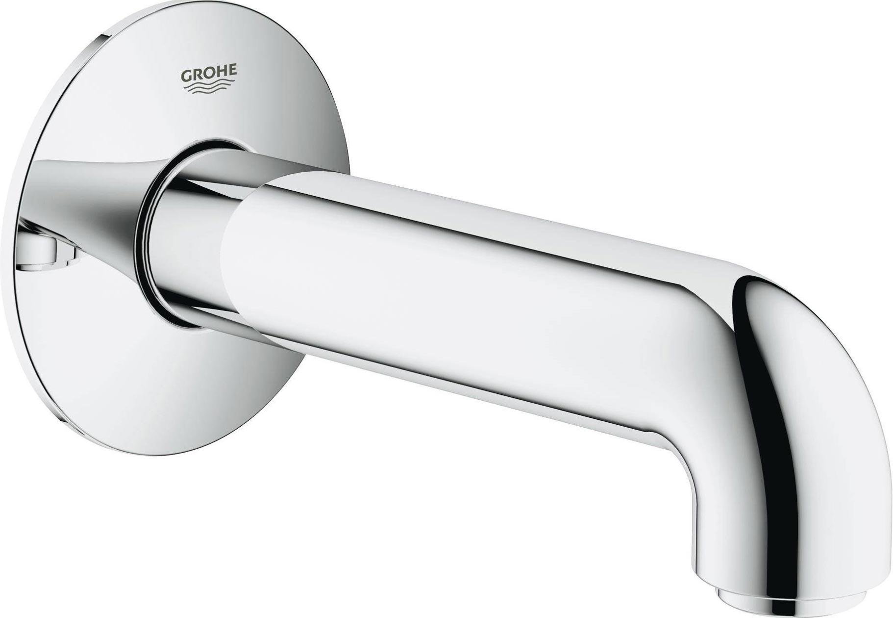 Излив для ванны, настенный монтаж, хром ZZ