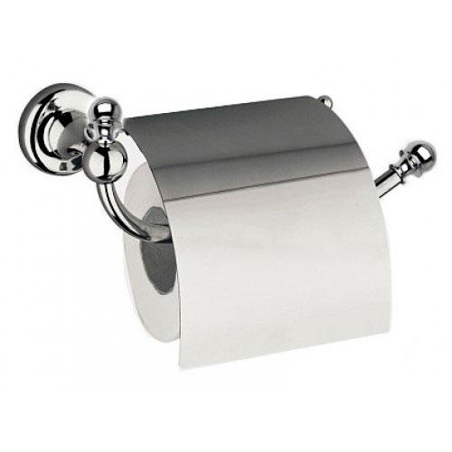 Держатель т/б, с крышкой (цв.хром), Serena ZZ