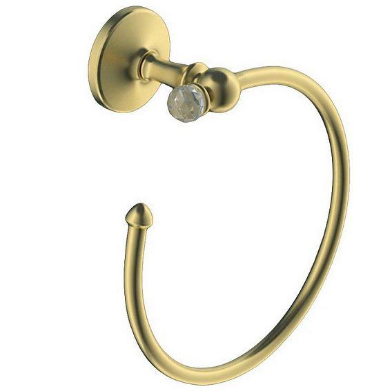 Полотенцедержатель-кольцо (цв. золото), Antic Cristal ZZ