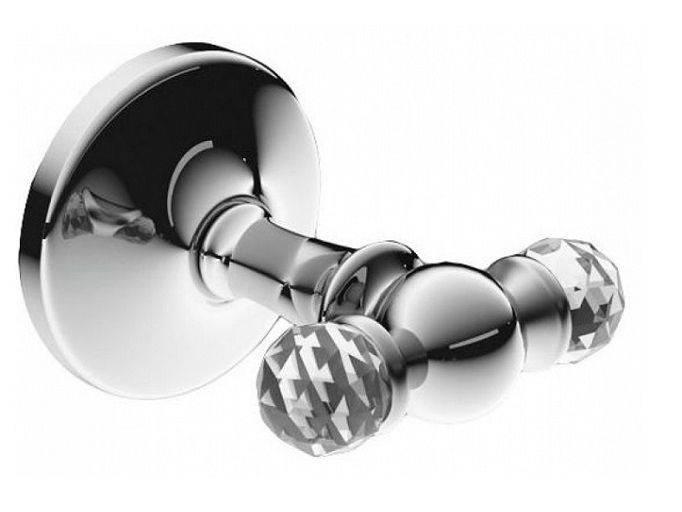 Крючок двойной (цв. хром), Antic Cristal ZZ