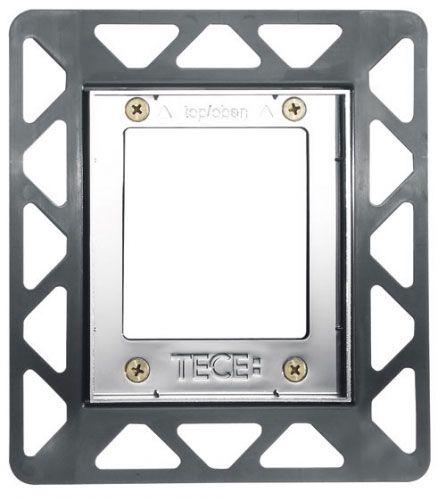 Монтажная рамка для установки стекл.панелей смыва для писсуара на уровне стены, регулир.глубины 5-18мм, (цв. белый), TECEloop ZZ