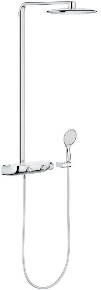 Душевой гарнитур с термостатом Rainshower SmartControl Mono, верхний душ 360x220 мм,  ручной душ, душ.шланг 1750 мм, хром ZZ