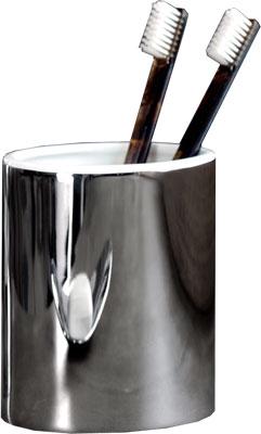 Стакан настольный 9,6х6,5хh11см, (цв. хром) Mar ZZ