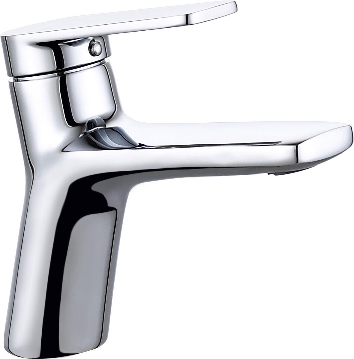 Смеситель для раковины, без донного клапана, цв. хром, ZZ