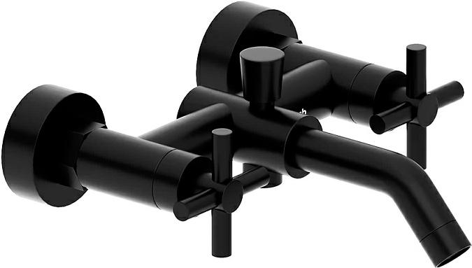 Смеситель для ванны и душа Damixa Neo Classic 241000000, БЕЗ аксессуаров, цв. черный, ZZ