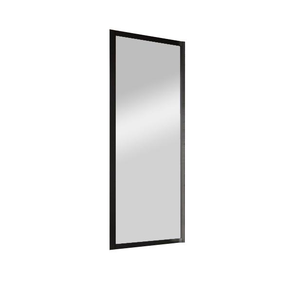 Неподвиная стенка одноэлементная, 870-905x1980 мм, APSS-90 198 черный+Transparent