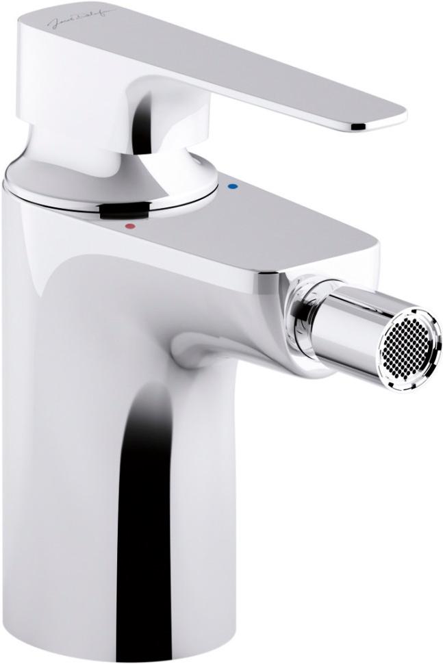 Смеситель для биде, с цепочкой для пробки, хром ZZ