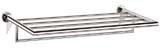 Полка для полотенец 60хh9х27см, металл. (хром), Kubik ZZ