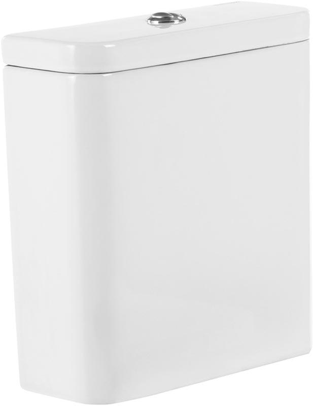 Бачок для напольного унитаза, (механизм смыва, кнопка цв.хром в компл.), Albano ZZ