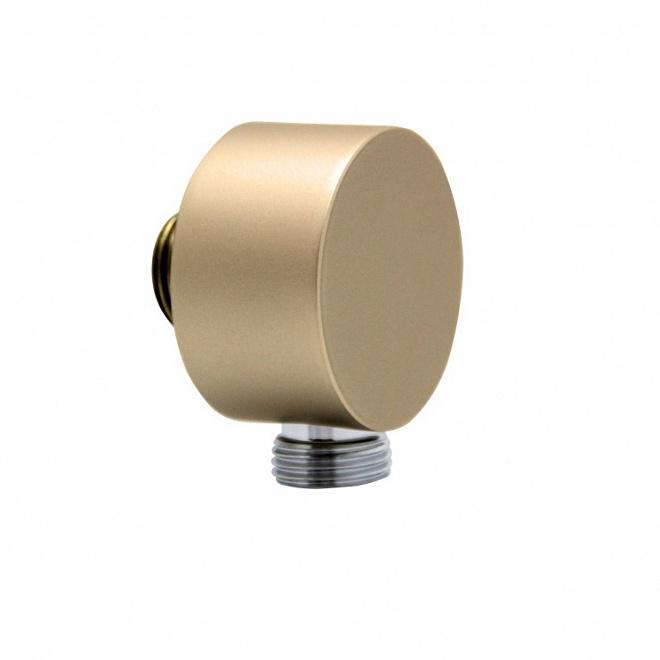 Монтажная часть OLE для душевого гарнитура, золотой атласный ZZ