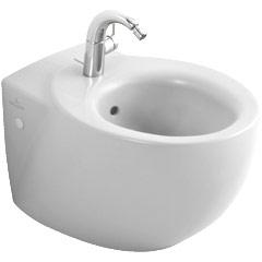 Биде подвесное 400х590мм, 1 отв. д/смес. (R2 Star white ceramicplus), Aveo KL