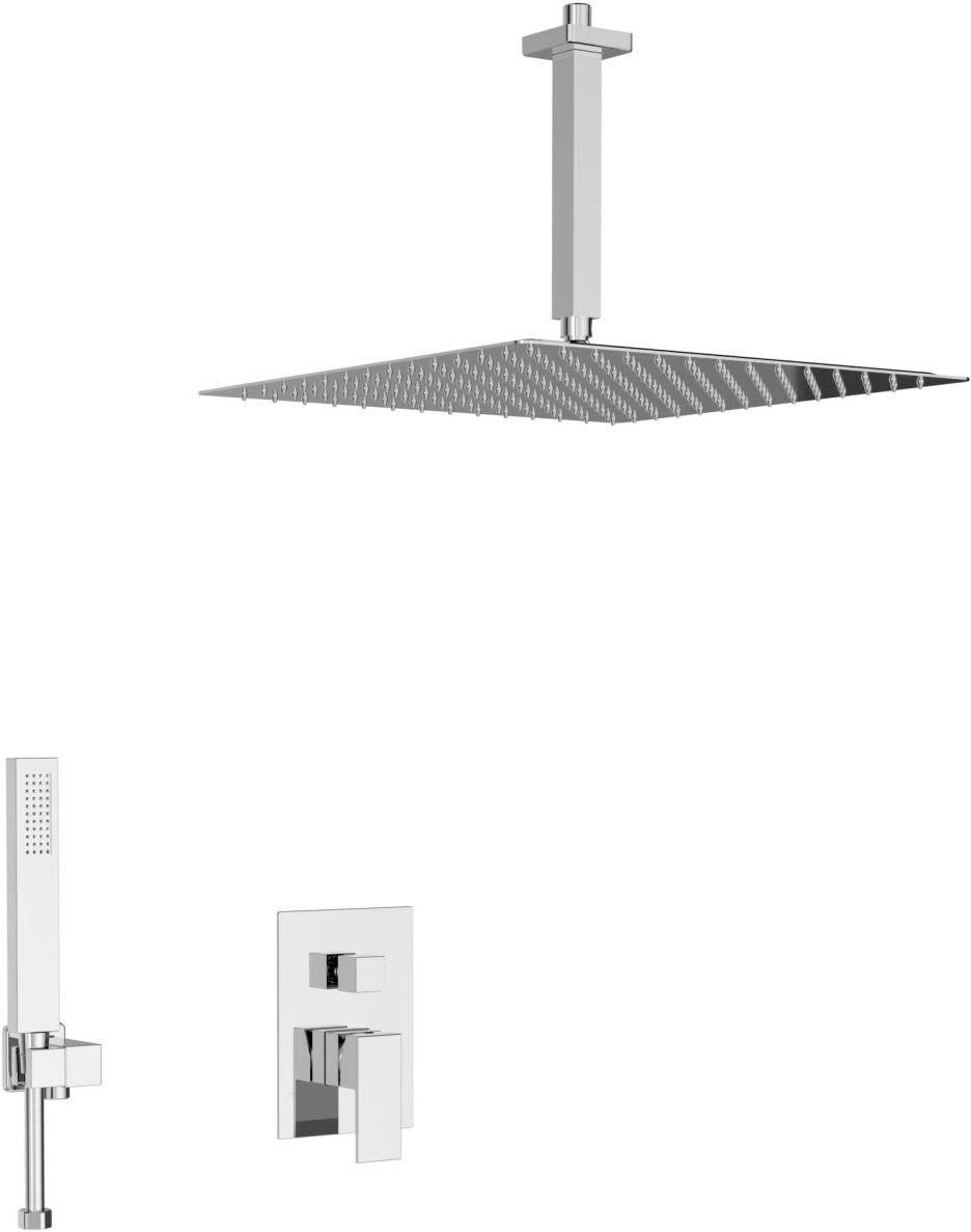 Душевой комплект D&K Bayern.Liszt DA1515801A19 С ВНУТРЕННЕЙ ЧАСТЬЮ, хром, ZZ