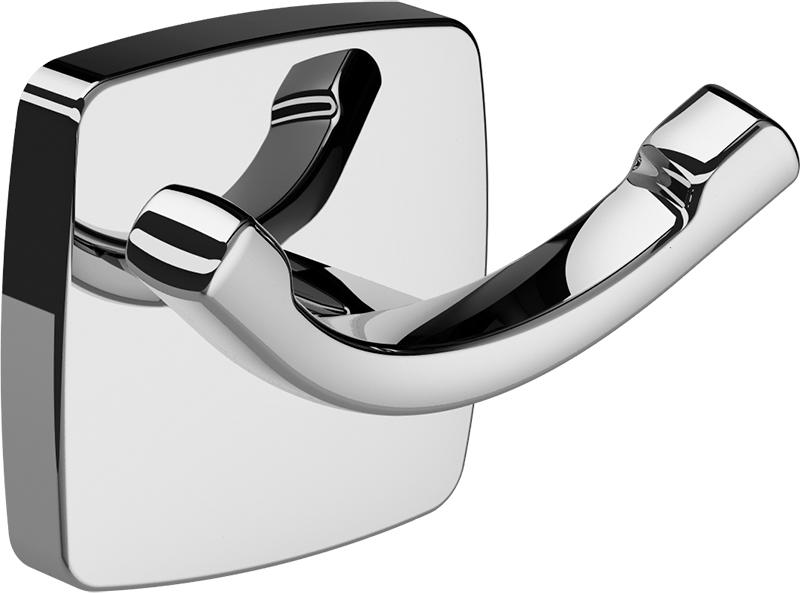 Двойной крючок, хром, Gem