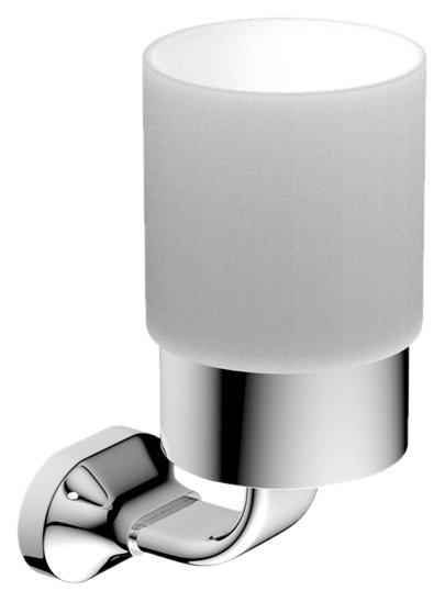 Стакан настенный (цв. хром), Ovale ZZ