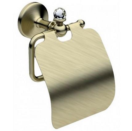 Держатель для т/б с крышкой (цв. бронза), Antic Cristal ZZ