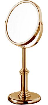 Зеркало 23хh46см, косметическое, настольное (золото), Windsor ZZ
