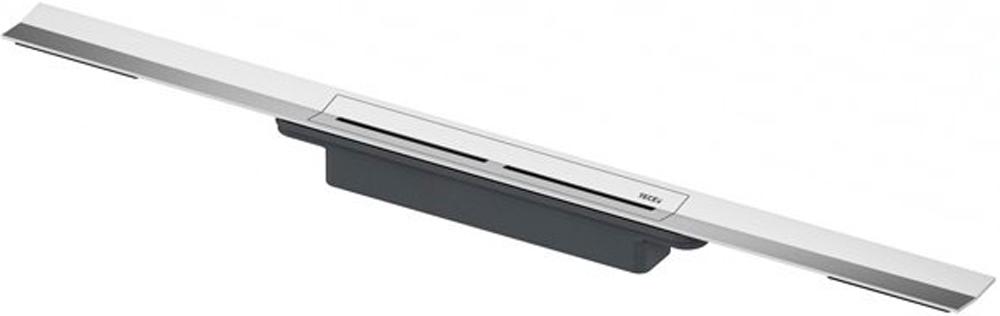 Профиль д/дренажа душа, 800х55мм, укорачив.,монтаж на плиточн.клей над бетон.стяжкой,БЕЗ сифона арт.673002,(цв.сатин,позолоченный),Тесе ZZ