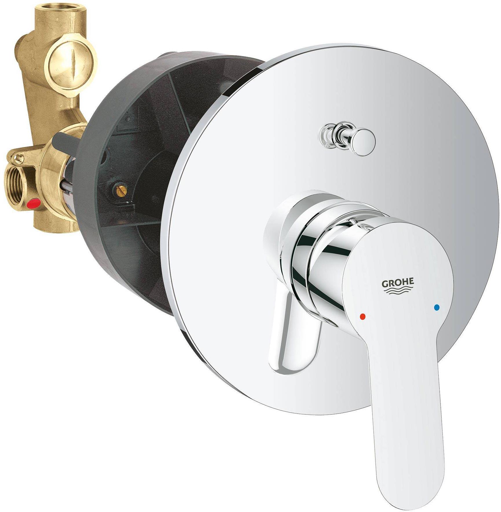 BauEdge Смес.д.ванны со встр.механзмом, ZZ