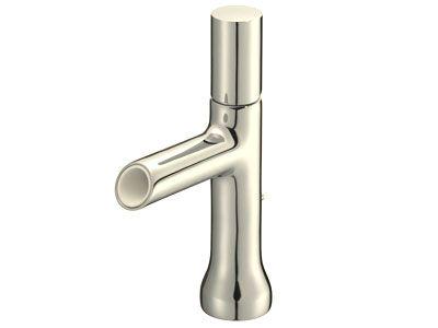 Смеситель TOOBI для раковины,в комплекте с донным клапаном, аэраторами(белый,зеленый), полированный никель ZZ