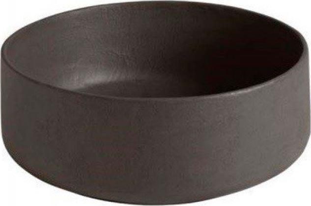 Раковина накладная на столешницу, круглая d420хh160мм, без отв.д/смесит., без перелива, (цв. nero germania), Cognac ZZ