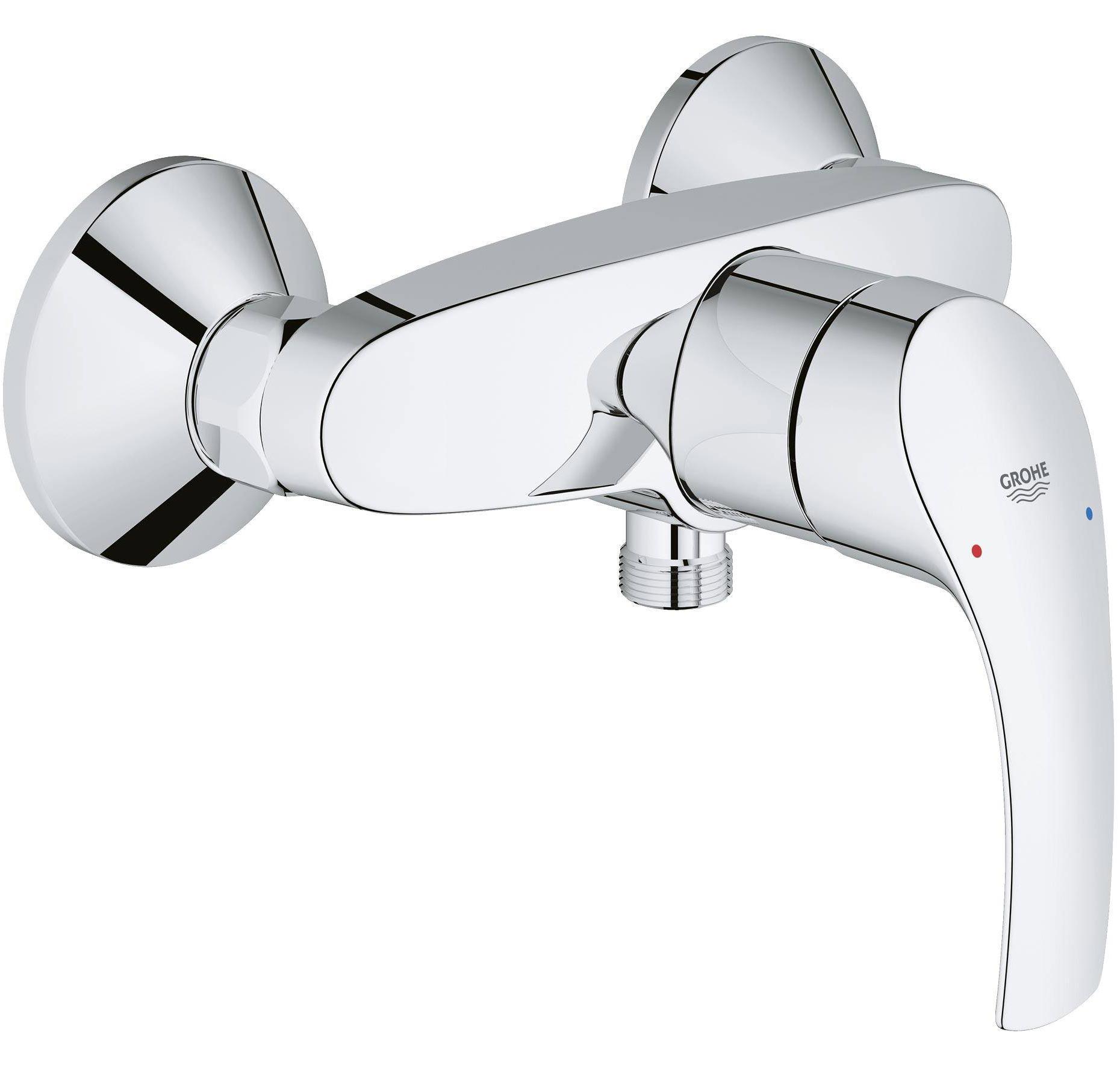 Смеситель для душа однорычажный, хром ZZ