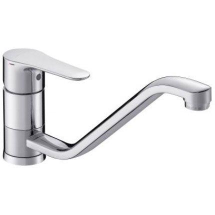 Смеситель для кухни JULY, гибкая подводка, хром ZZ