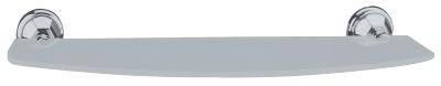 Полочка стеклянная 17,5х52,5см, (цв.хром), Catarina ZZ