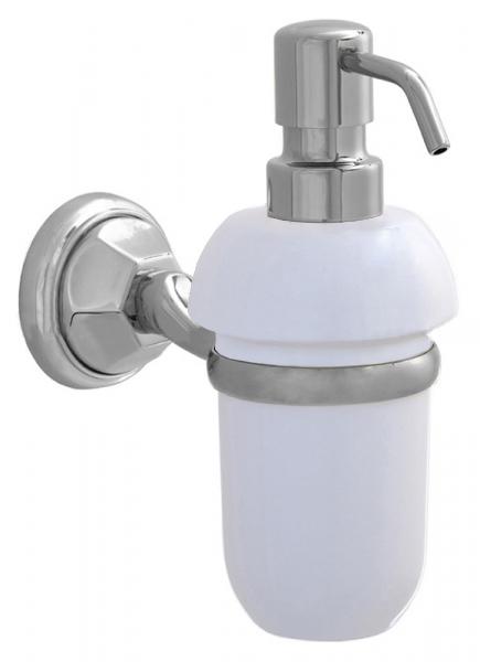 Дозатор настенный (держатель цв.хром, керамика), Catarina ZZ