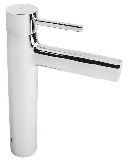 Смеситель CUFF для раковины высокий, донный клапан в комплекте, хром ZZ