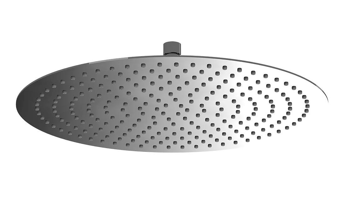 Верхний душ круглый D 400 мм, 1 режим, (цв.хром), V&B ZZ