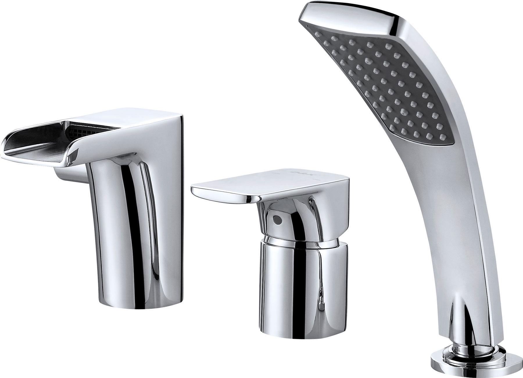 Смеситель D&K Berlin Freie DA1434201 на борт ванны| 6x21x13