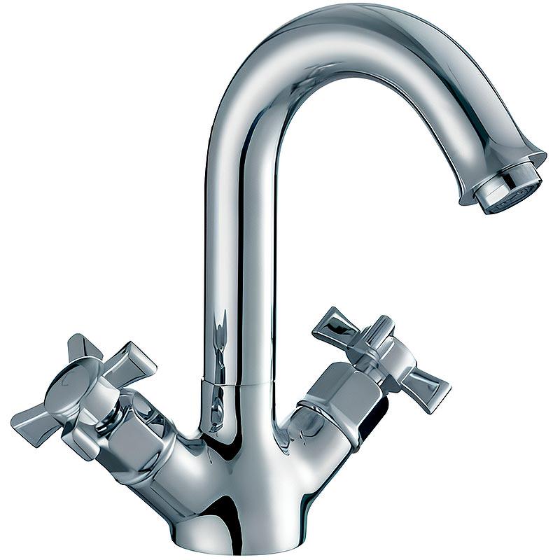 Смеситель для раковины Kaiser Cross 41011,цв. хром ZZ