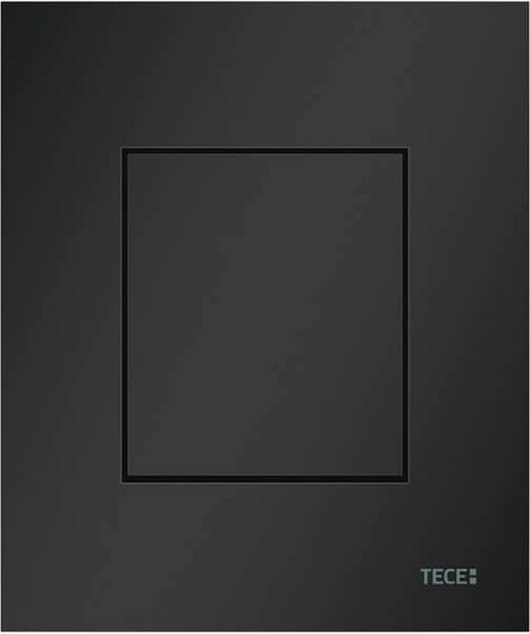 Панель смыва для писсуара с клавишей,( цвет  черный матовый), TECEnow Urinal ZZ