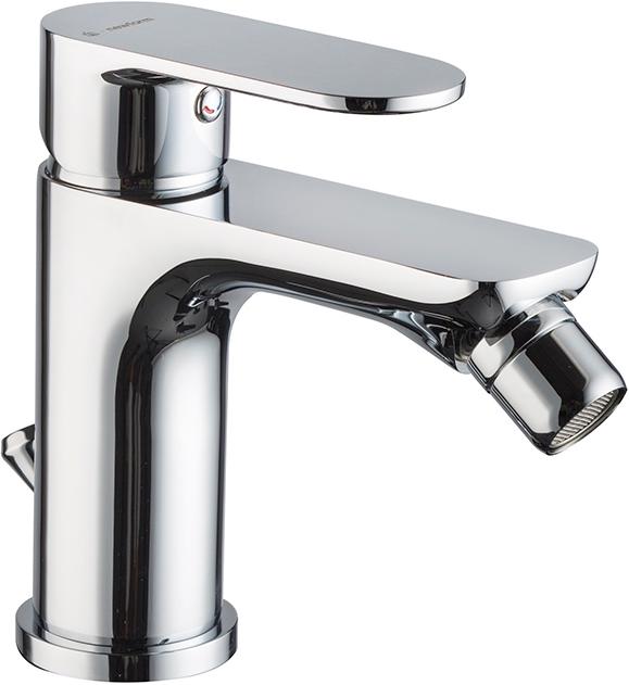 Смеситель для биде PIANO однорычажный с донным клапаном, хром глянец,  ZZ