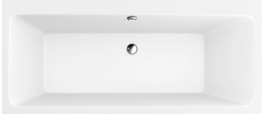 Ванна 1700х750хh450мм, без удлинённого слива-перелива и ножек арт. U99740000, (акрил цв. 01 white), Subway ZZ