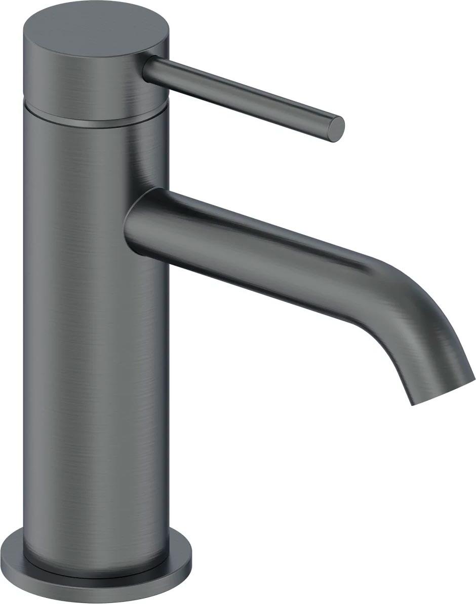 Смеситель для раковины, без д/к, (цв.оружейный металл), D-LINE ZZ