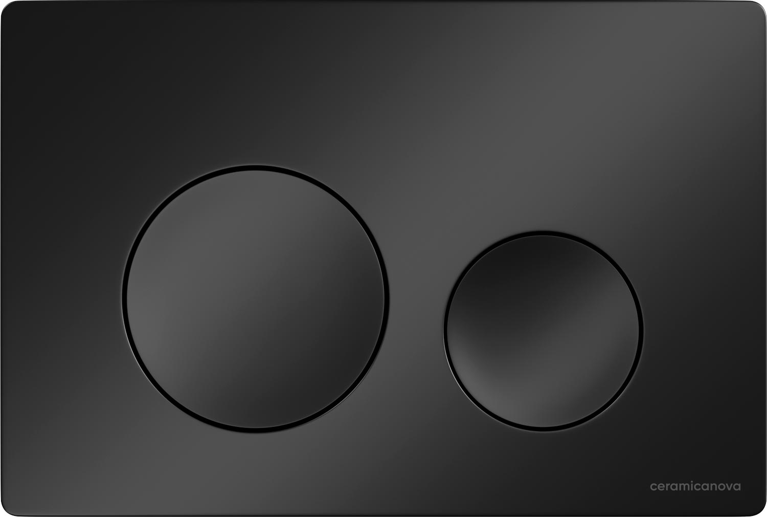 Кнопка смыва для инсталляции Balance, цвет черный матовый