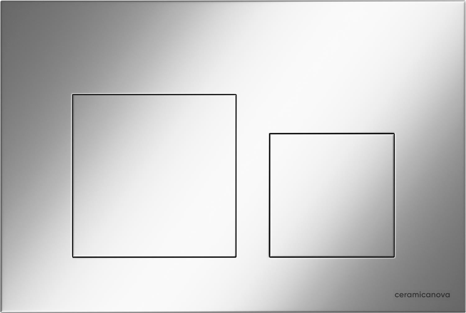 Кнопка смыва для инсталляции Balance, цвет хром матовый