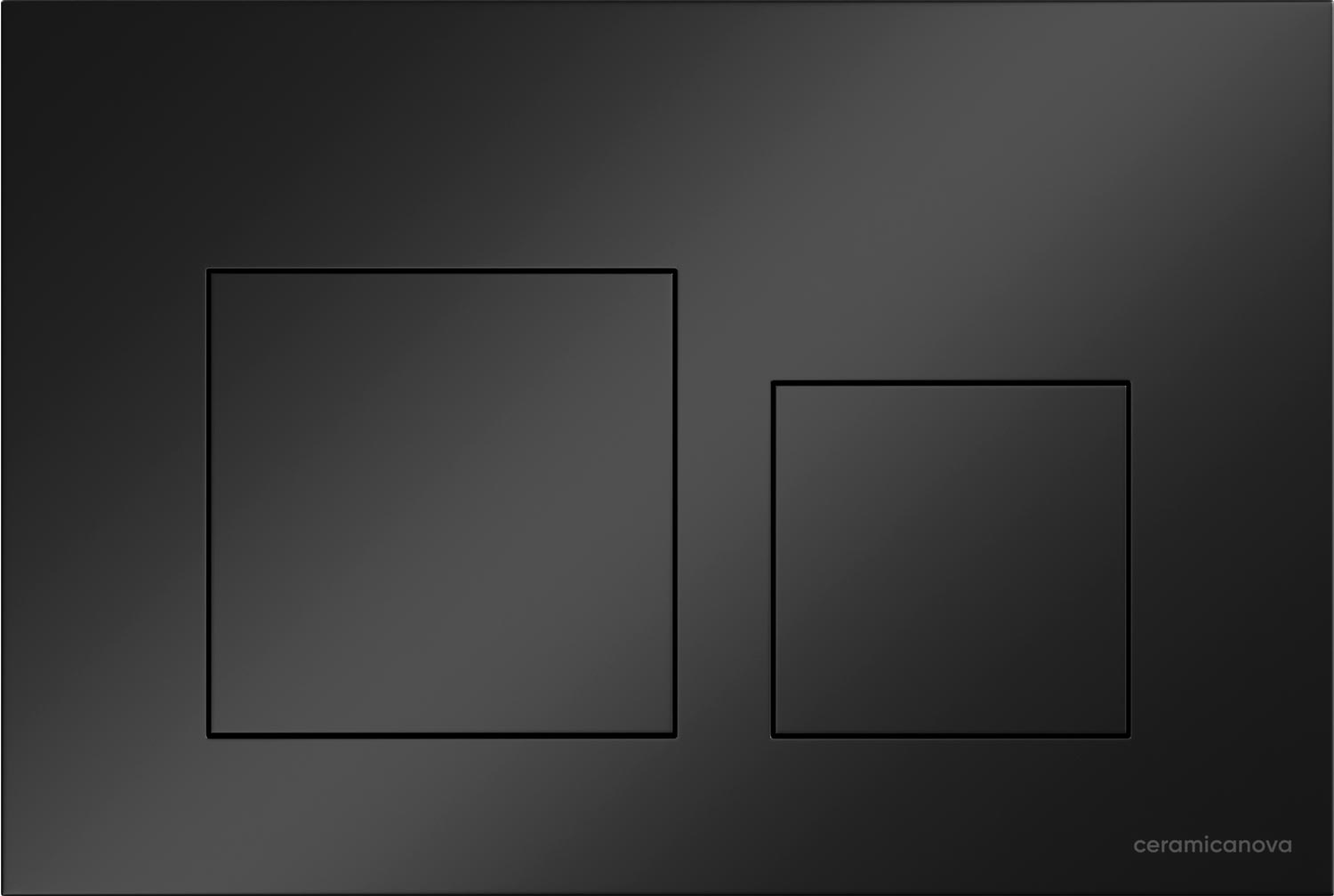 Кнопка смыва для инсталляции Balance, цвет черный матовый