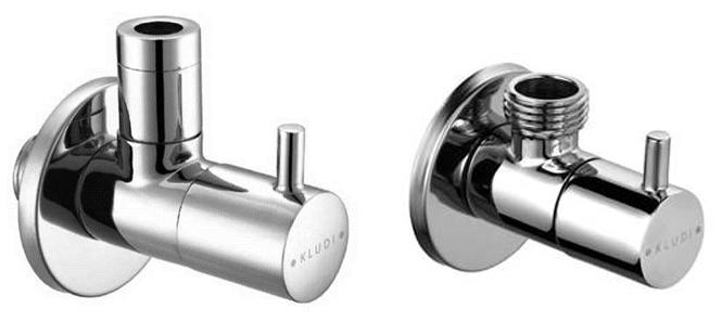 Угловой вентиль для подключения смесителя G1/2х3/8 хром, хром(керамич.кран-букса)