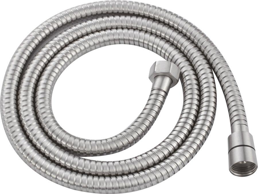 Шланг для душа 1200мм, 1/2 / 1/2, (ПВХ, цв.сатин), Nova ZZ