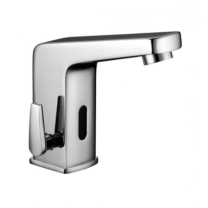 Смеситель для раковины, сенсорный (инфракрасный) с регулировкой температуры, хром ZZ