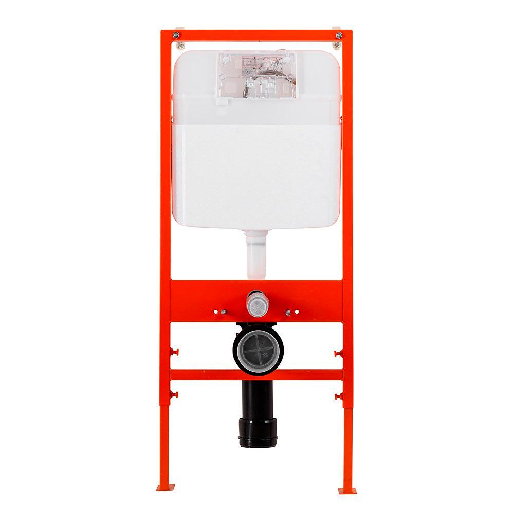 Инсталляция для подвесн. унитаза,1070х548х140мм, со смывным бачком скрытого монтажа, фронт.управл., крепёж в компл, без кнопки смыва, BelBagno BB02 ZZ