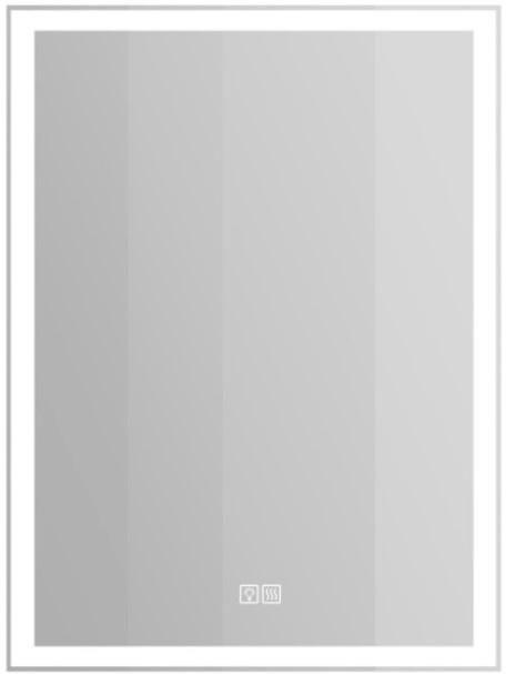 Зеркало 700х30х800мм, с встроенным светильником, сенсорным выключателем и подогревом, 12W, 220-240V, BelBagno ZZ