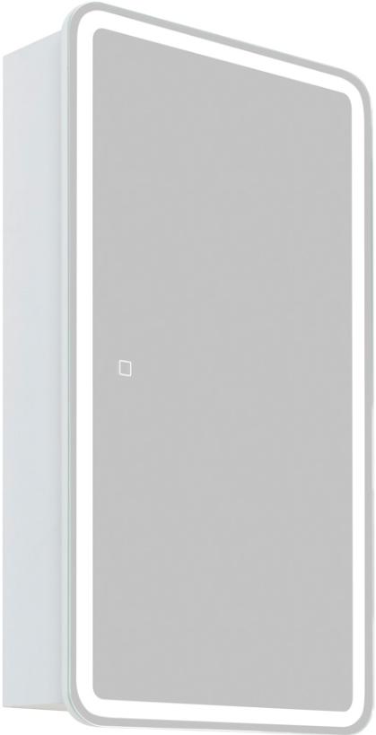 Зеркальный шкаф 500x800x150мм, реверс., с встроенным по периметру светильником и сенсорным выключателем, 12W, 220-240V, BelBagno ZZ