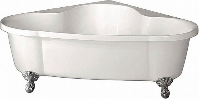 Ванна 1500x1500xh600мм, угловая, без ножек, слива-перелива, гидрозатвора, (акрил цв.белый), BelBagno ZZ