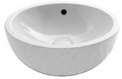 Раковина встраиваемая в столешницу снизу, 40х40хh12,5см, без отв./д смес., (креп.скобы в компл.), Enjoy ZZ