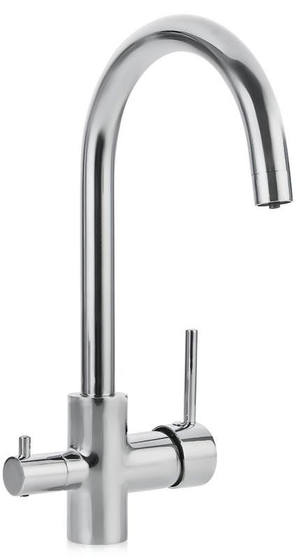 Смеситель для кухни, с клапаном подключения питьевой воды, БЕЗ донного клапана XX