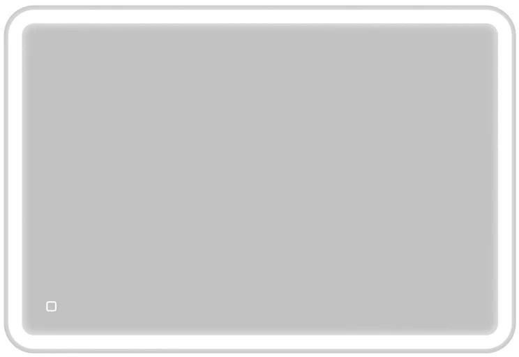 Зеркало 900x30x600мм, реверс., с встроенным  по периметру светильником и сенсорным выключателем, 12W, 220-240V, BelBagno ZZ