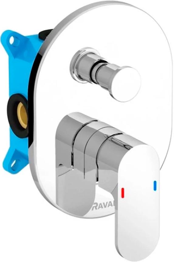 Смеситель скрытого монтажа Chrome CR 065.00 с переключателем